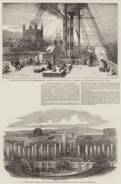 Panorama di Versailles di Cambon da Samuel Read
